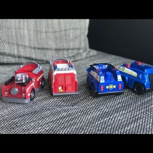 Paw patrol vehicles